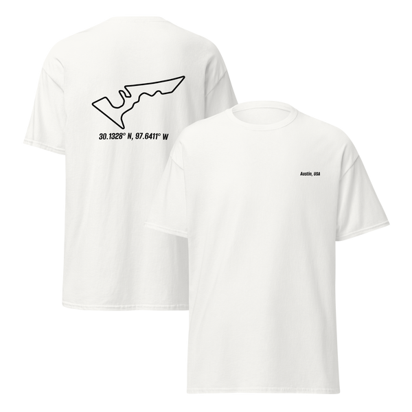 Austin, United States of America (USA) Coordinate White TEE